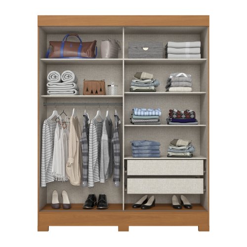 Guarda-roupa B353 02 Portas Deslizantes