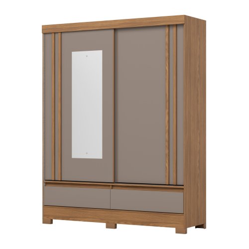 Guarda-roupa B373 02 Portas Deslizantes