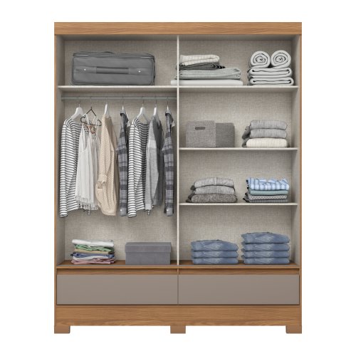 Guarda-roupa B373 02 Portas Deslizantes