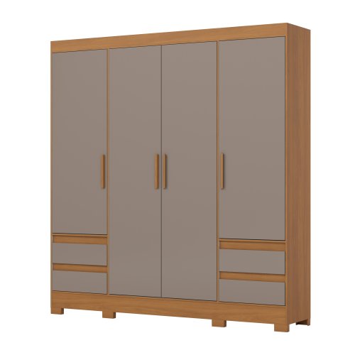 Guarda-roupa B383 04 Portas e 04 Gavetas