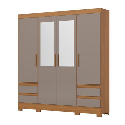 Guarda-roupa B383 04 Portas e 04 Gavetas