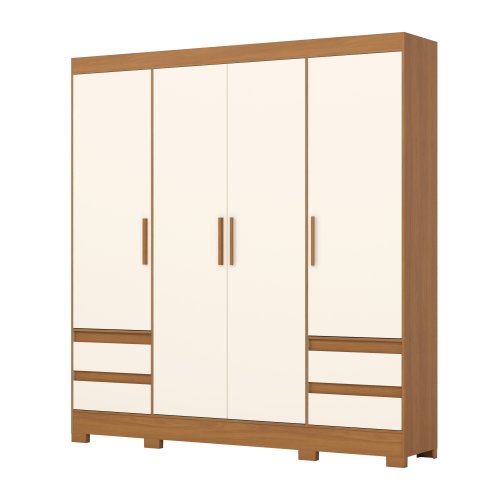 Guarda-roupa B383 04 Portas e 04 Gavetas