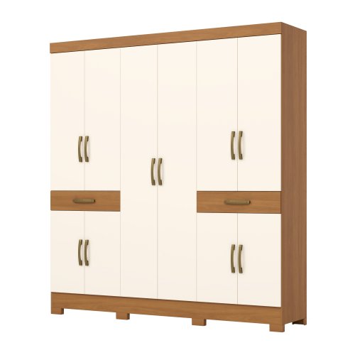 Guarda-roupa B384 10 Portas e 02 Gavetas