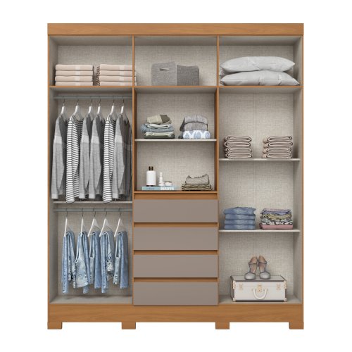 Guarda-roupa B393 06 Portas 04 Gavetas