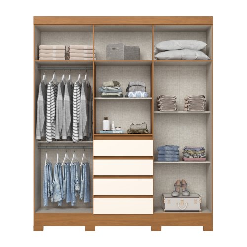 Guarda-roupa B393 06 Portas 04 Gavetas