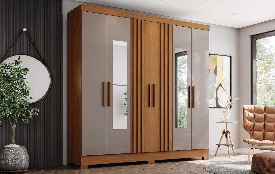 Guarda-roupa B367 06 Portas
