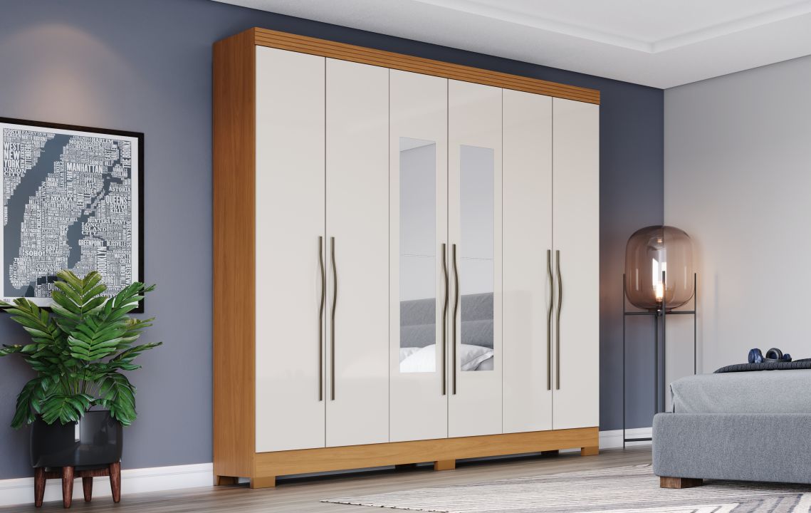Guarda-roupa B368 06 Portas