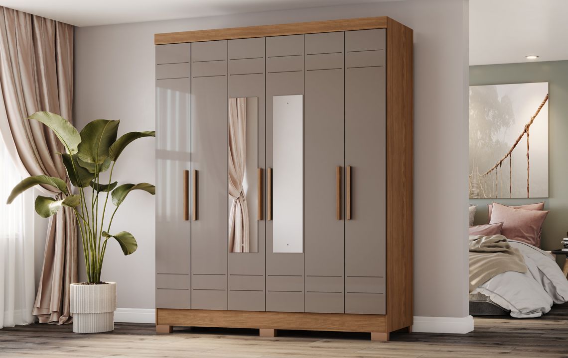 Guarda-roupa B369 06 Portas