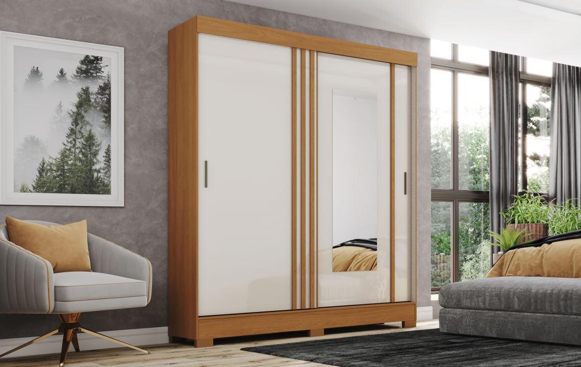 Guarda-roupa B353 02 Portas Deslizantes