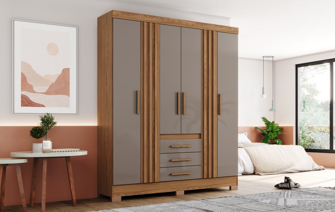 Guarda-roupa B375 06 Portas