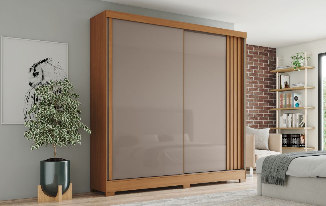 Guarda-roupa B385 02 Portas Deslizantes
