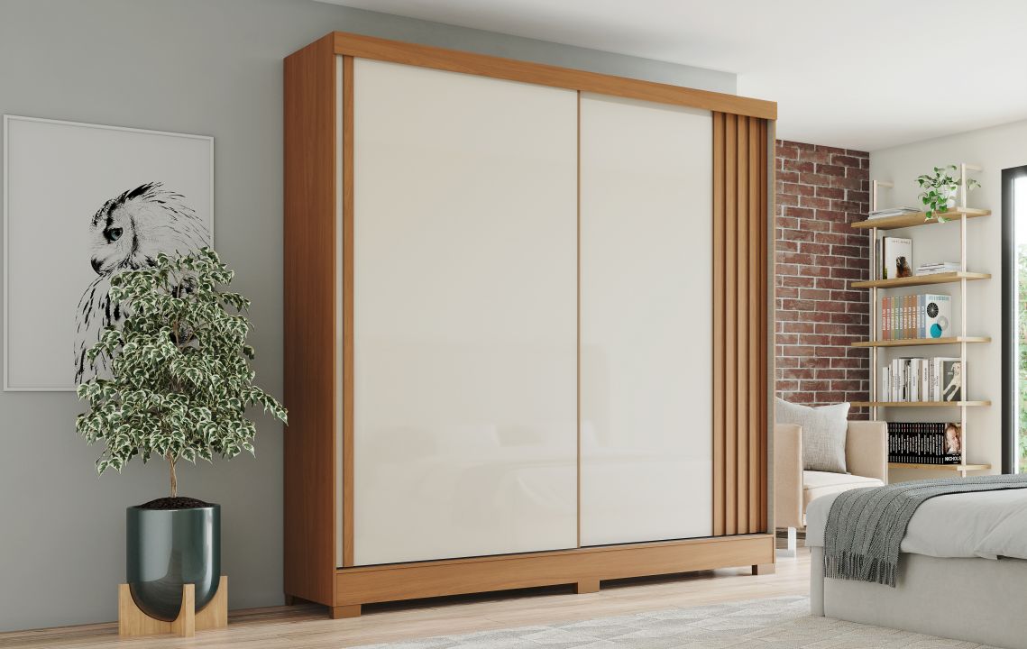 Guarda-roupa B385 02 Portas Deslizantes