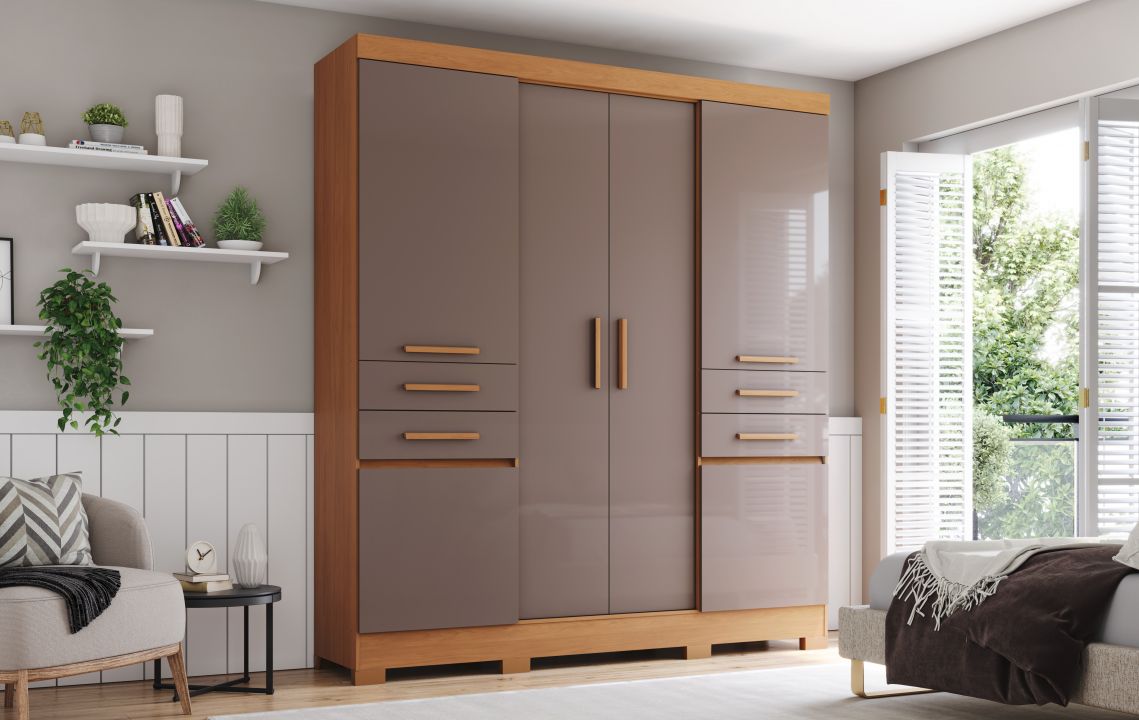 Guarda-roupa B392 06 Portas 04 Gavetas