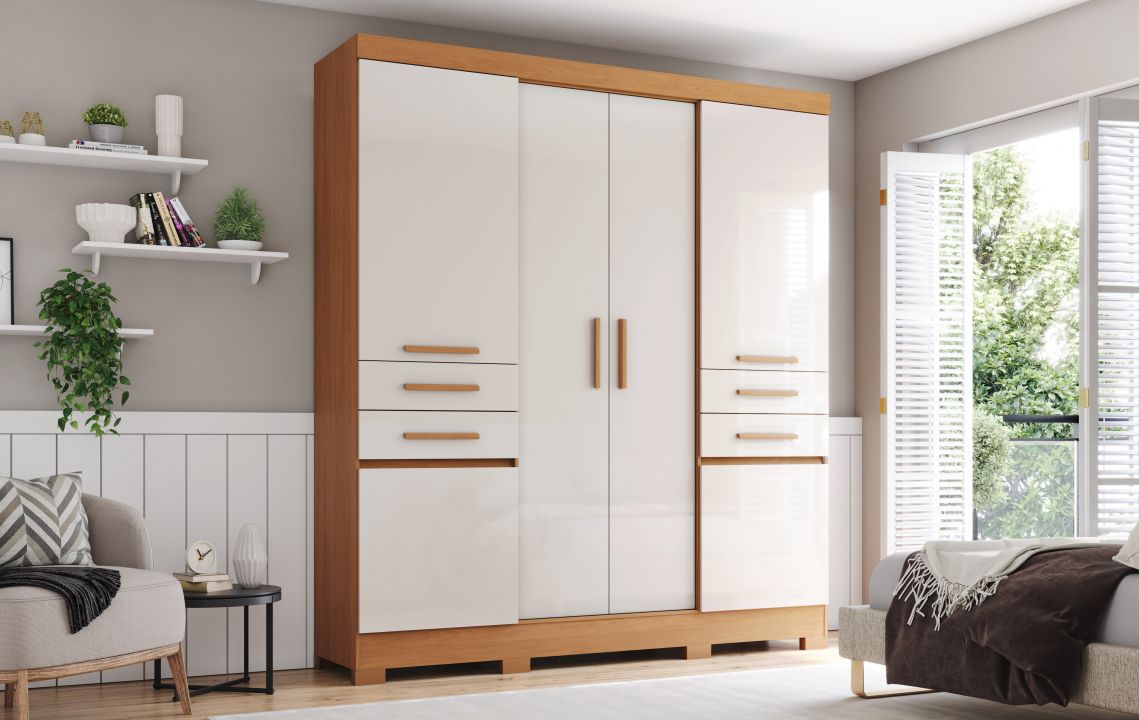 Guarda-roupa B392 06 Portas 04 Gavetas