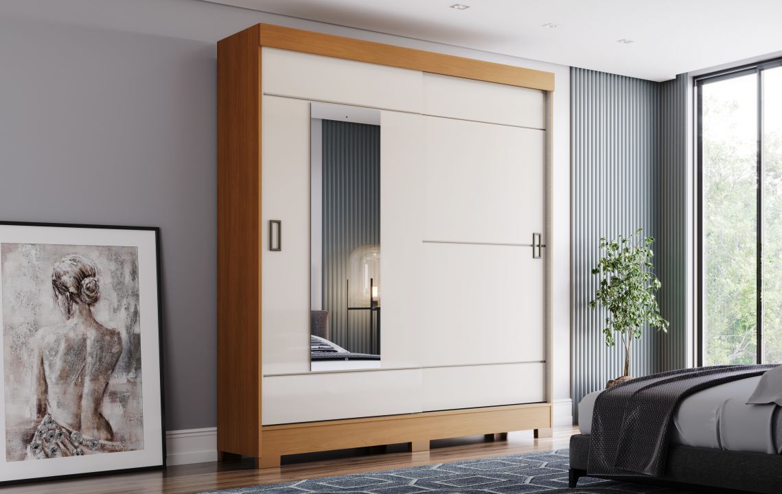 Guarda-roupa B66 02 Portas Deslizantes