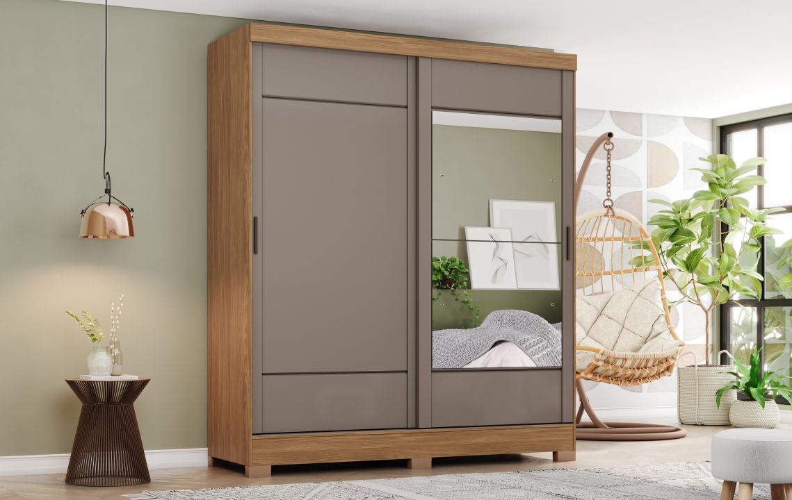 Guarda-roupa B74 02 Portas Deslizantes