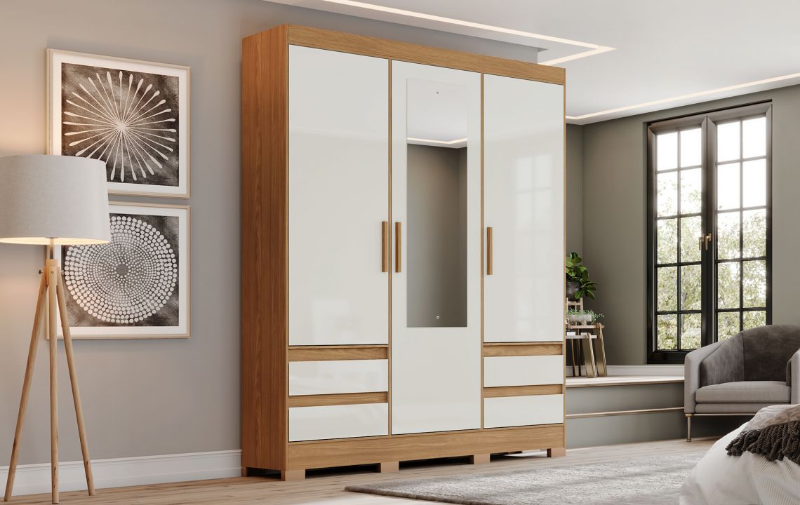 Guarda-roupa B55 03 Portas
