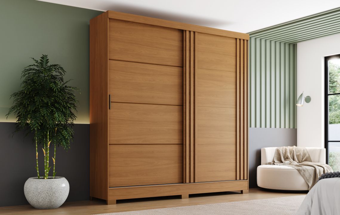 Guarda-roupa B352 02 Portas Deslizantes