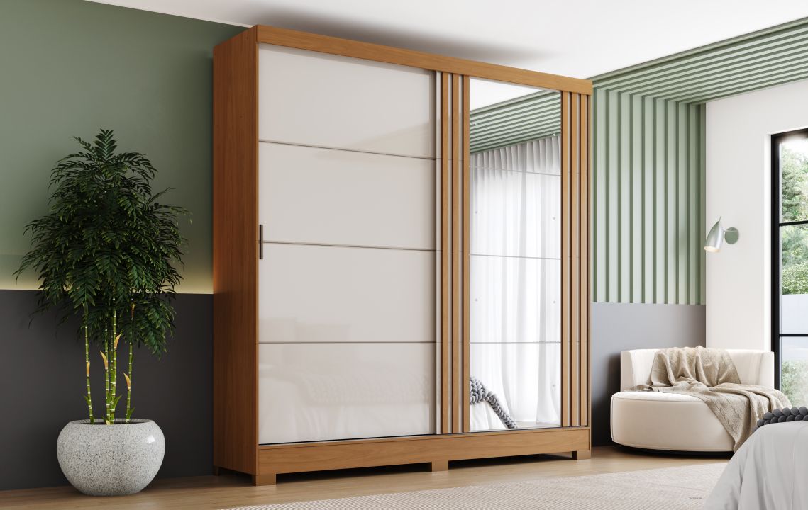 Guarda-roupa B352 02 Portas Deslizantes